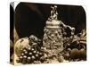 Albumen Print Still Life with Fruit by Roger Fenton-Stapleton Collection-Stretched Canvas