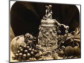 Albumen Print Still Life with Fruit by Roger Fenton-Stapleton Collection-Mounted Photographic Print