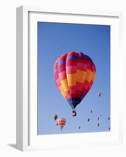 Albuquerque Balloon Fiesta, Albuquerque, New Mexico, USA-Steve Vidler-Framed Photographic Print