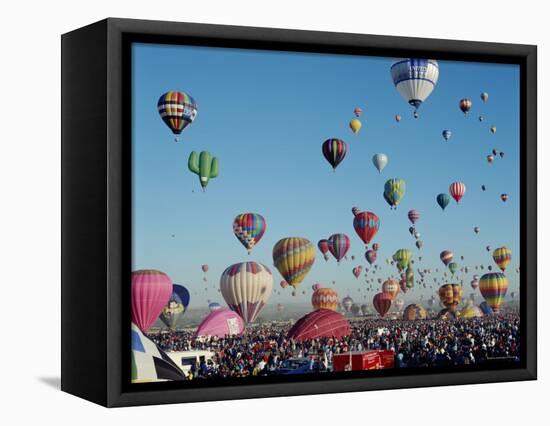 Albuquerque Balloon Fiesta, Albuquerque, New Mexico, USA-Steve Vidler-Framed Stretched Canvas