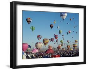 Albuquerque Balloon Fiesta, Albuquerque, New Mexico, USA-Steve Vidler-Framed Premium Photographic Print