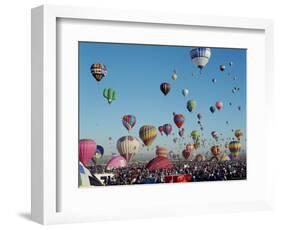 Albuquerque Balloon Fiesta, Albuquerque, New Mexico, USA-Steve Vidler-Framed Photographic Print