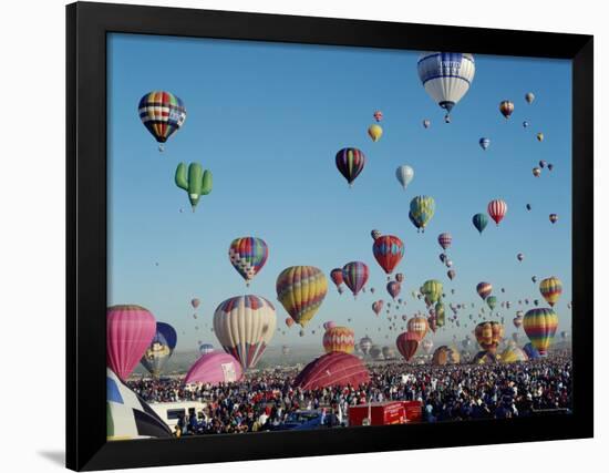 Albuquerque Balloon Fiesta, Albuquerque, New Mexico, USA-Steve Vidler-Framed Photographic Print