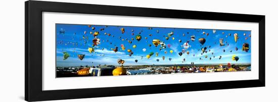 Albuquerque, New Mexico Balloon Festival-James Blakeway-Framed Art Print