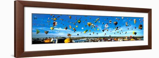 Albuquerque, New Mexico Balloon Festival-James Blakeway-Framed Art Print