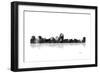 Albuquerque New Mexico Skyline BG 1-Marlene Watson-Framed Giclee Print