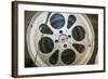 Albuquerque, New Mexico, USA. Central Ave, Route 66, Vintage Film Projector at the Kimo Theater-Julien McRoberts-Framed Photographic Print