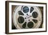 Albuquerque, New Mexico, USA. Central Ave, Route 66, Vintage Film Projector at the Kimo Theater-Julien McRoberts-Framed Photographic Print