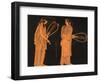 Alcaeus Greek Poet with Sappho-Panofka Manners-Framed Photographic Print