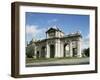 Alcala Gate, Madrid, Spain-Peter Scholey-Framed Photographic Print