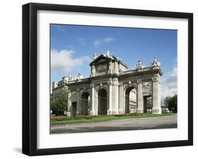 Alcala Gate, Madrid, Spain-Peter Scholey-Framed Photographic Print