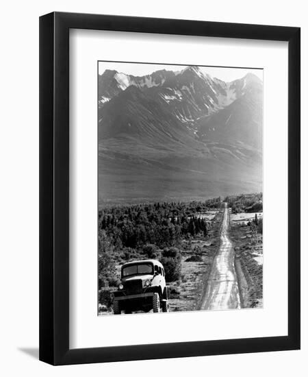 Alcan under Construction-null-Framed Photographic Print