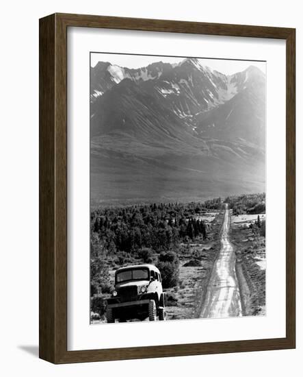 Alcan under Construction-null-Framed Photographic Print