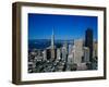 Alcatraz and Skyline, San Francisco, CA-Mark Gibson-Framed Photographic Print