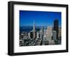 Alcatraz and Skyline, San Francisco, CA-Mark Gibson-Framed Photographic Print