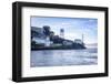 Alcatraz as viewed from a boat, San Francisco, California, United States of America, North America-Charlie Harding-Framed Photographic Print