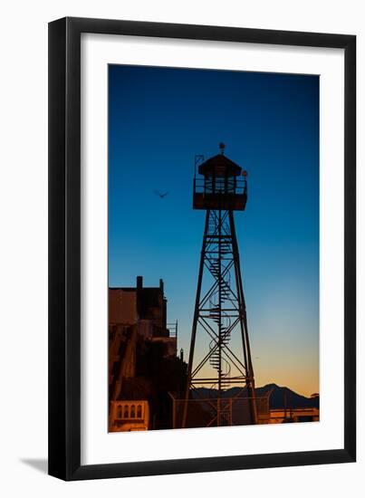 Alcatraz Guard Tower-Steve Gadomski-Framed Premium Photographic Print