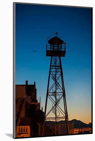 Alcatraz Guard Tower-Steve Gadomski-Mounted Photographic Print