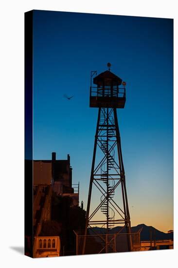 Alcatraz Guard Tower-Steve Gadomski-Stretched Canvas