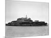 Alcatraz Island from Sea Level-null-Mounted Photographic Print