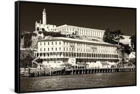 Alcatraz Island - Prison - San Francisco - California - United States-Philippe Hugonnard-Framed Stretched Canvas