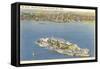 Alcatraz Island, San Francisco, California-null-Framed Stretched Canvas