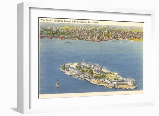 Alcatraz Island, San Francisco, California-null-Framed Art Print