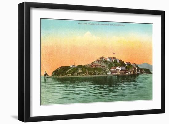 Alcatraz Island, San Francisco, California-null-Framed Art Print