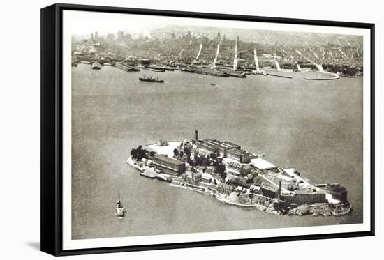 Alcatraz Island, San Francisco, California-null-Framed Stretched Canvas