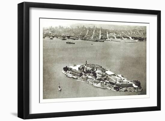 Alcatraz Island, San Francisco, California-null-Framed Art Print