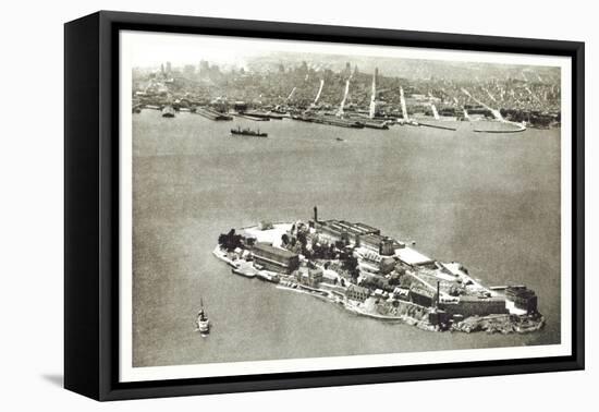 Alcatraz Island, San Francisco, California-null-Framed Stretched Canvas