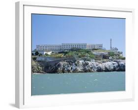 Alcatraz Island, Site of the Infamous Prison, San Francisco, California, USA-Fraser Hall-Framed Photographic Print