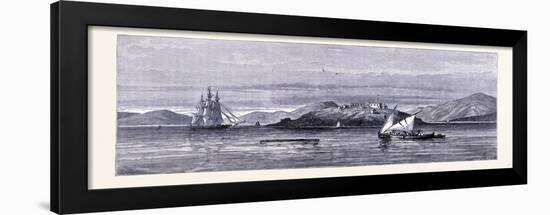 Alcatraz Island United States of America-null-Framed Giclee Print