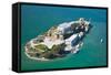 Alcatraz Jail in San Francisco-kropic-Framed Stretched Canvas