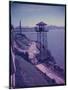 Alcatraz Prison from Guard Tower-null-Mounted Photographic Print