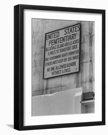 Alcatraz Prison-null-Framed Photographic Print