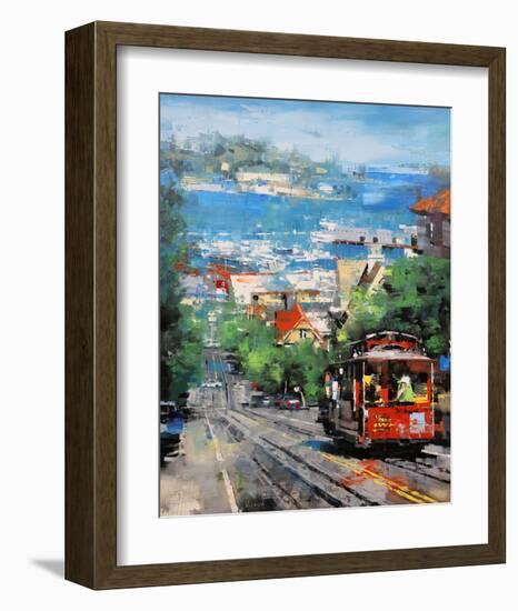 Alcatraz-Mark Lague-Framed Art Print