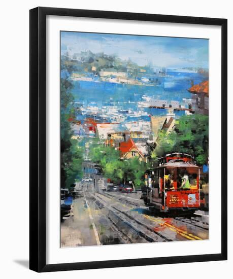 Alcatraz-Mark Lague-Framed Art Print