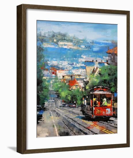 Alcatraz-Mark Lague-Framed Art Print