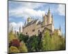 Alcazar Castle Segovia Spain-null-Mounted Art Print