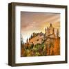 Alcazar Castle Spain Segovia-null-Framed Art Print