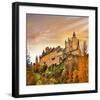 Alcazar Castle Spain Segovia-null-Framed Art Print