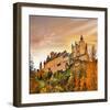 Alcazar Castle Spain Segovia-null-Framed Art Print