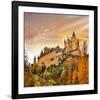 Alcazar Castle Spain Segovia-null-Framed Art Print