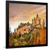 Alcazar Castle Spain Segovia-null-Framed Art Print