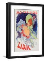 Alcazar d'ét - Lidia-Cheret-Framed Art Print