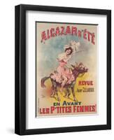 Alcazar D'Ete Poster-Candido Aragonez de Faria-Framed Giclee Print