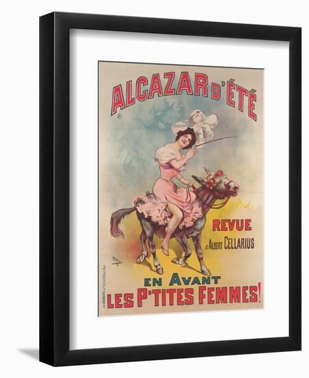 Alcazar D'Ete Poster-Candido Aragonez de Faria-Framed Giclee Print