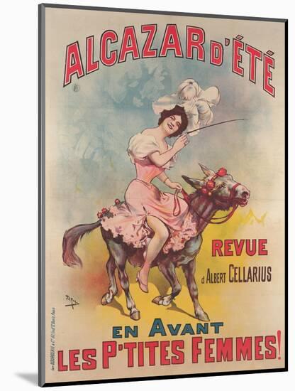 Alcazar D'Ete Poster-Candido Aragonez de Faria-Mounted Giclee Print