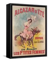 Alcazar D'Ete Poster-Candido Aragonez de Faria-Framed Stretched Canvas